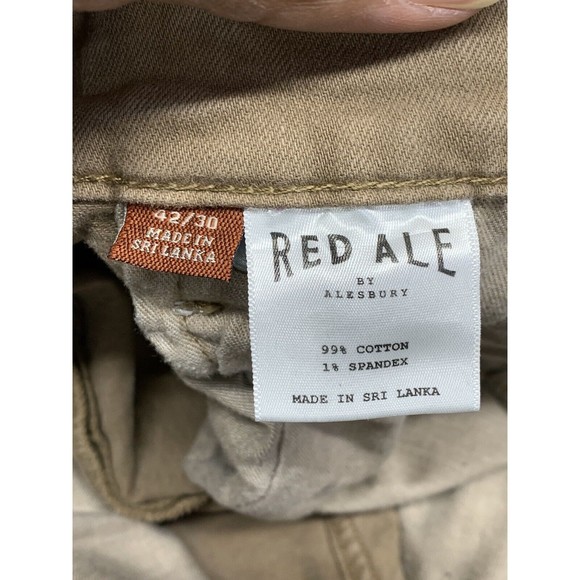 Red Ale by Alesbury Denim Jeans Men's 42X30 Thrashed Work Construction Stained - Picture 16 of 16